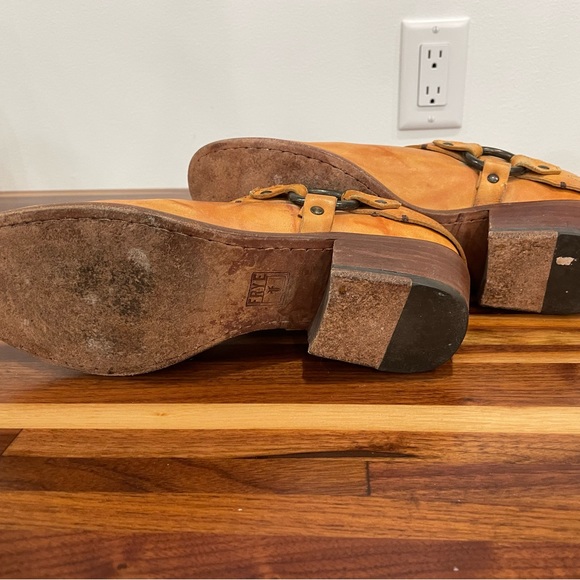 Frye Belted Harness Mules - Picture 4 of 5